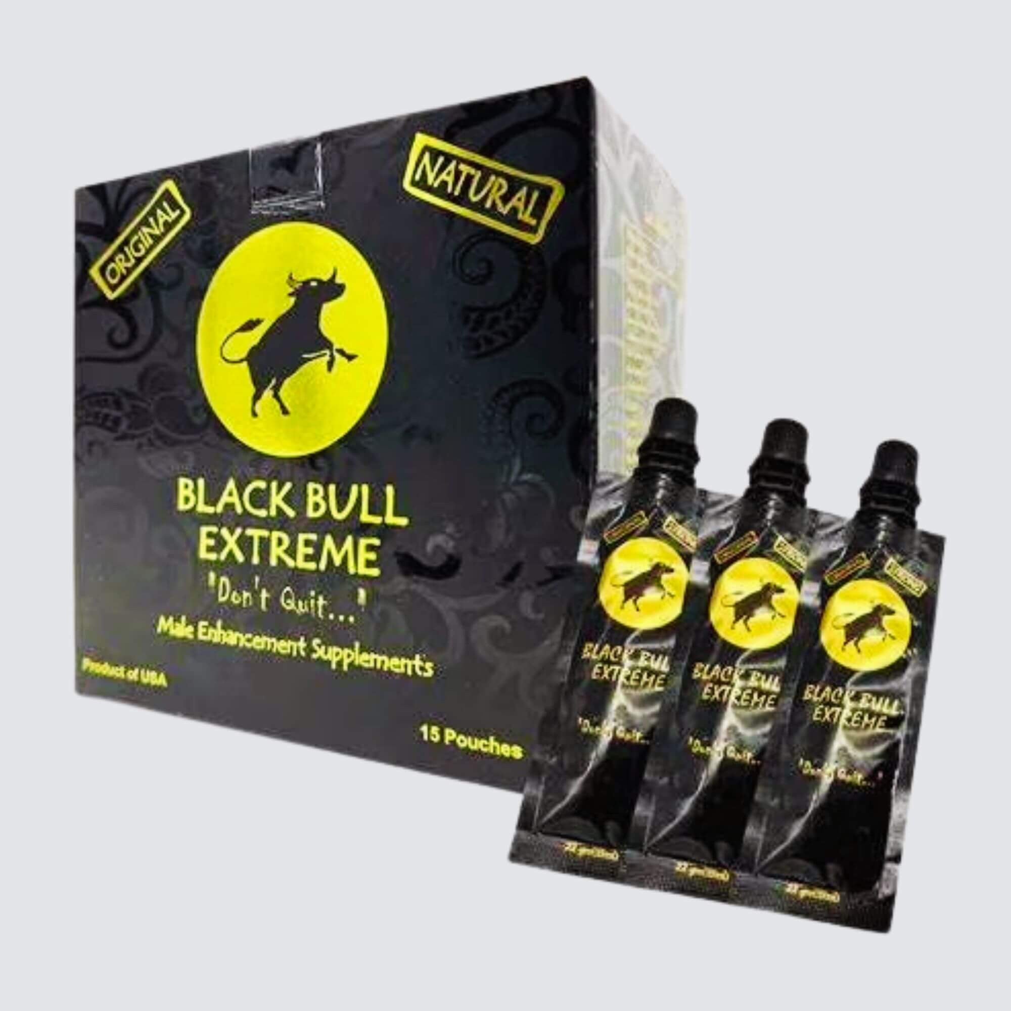 Black Bull Extreme Natural Honey 15 Packets Premium Herbal Mix