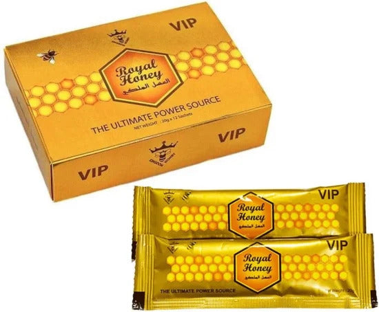 Royal Honey Gold Vitality Natural Performance Honey 12 Pack